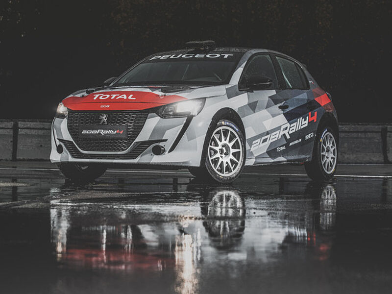 Neuer Rallye-Löwe: Peugeot Sport präsentiert 208 Rally 4