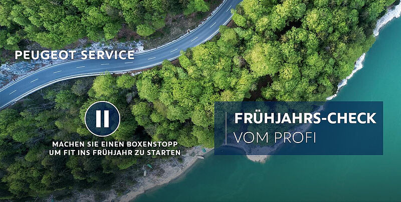 Frühlingsfit mit dem PEUGEOT Frühjahrs-Check