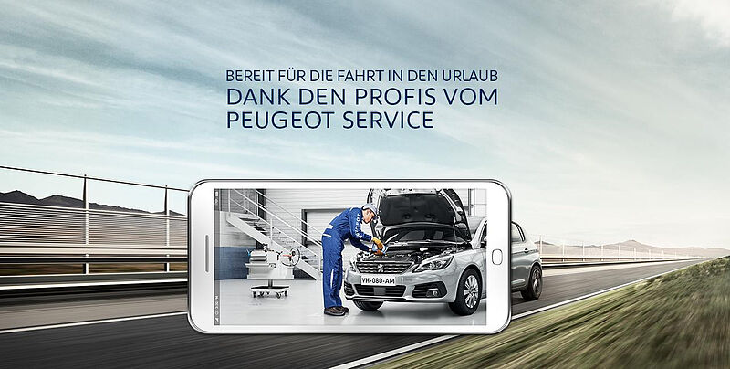 PEUGEOT Urlaubs-Check: Gut vorbereitet in die Ferien