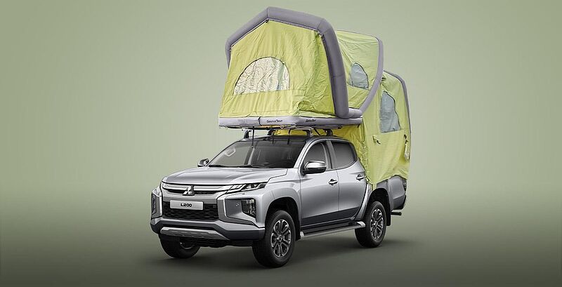 Mit Mitsubishi und Dachzelt auf der Suche nach dem Abenteuer