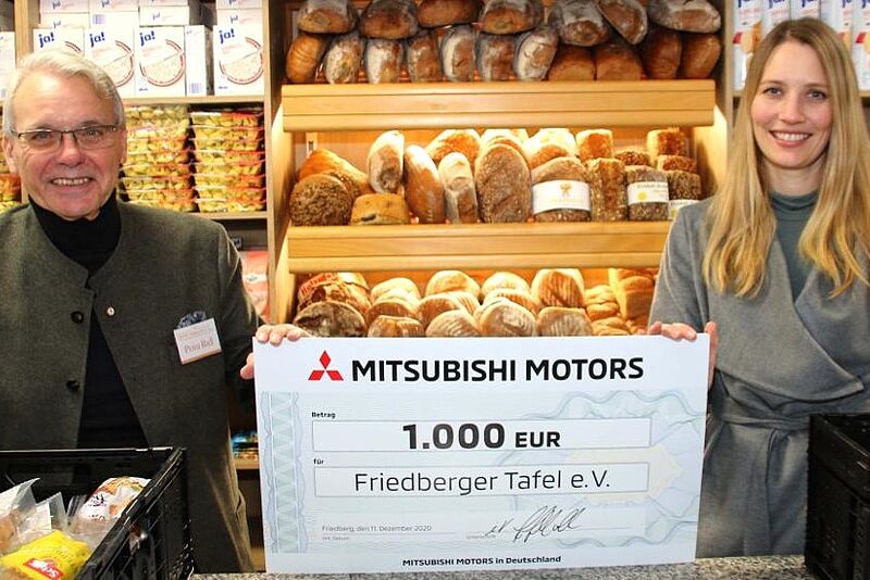 Mitsubishi unterstützt auch in diesem Jahr wohltätige Vereine
